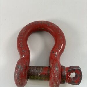 Crosby 8-1/2 Ton Screw Pin Anchor Shackle WLL 8.5T USA Red